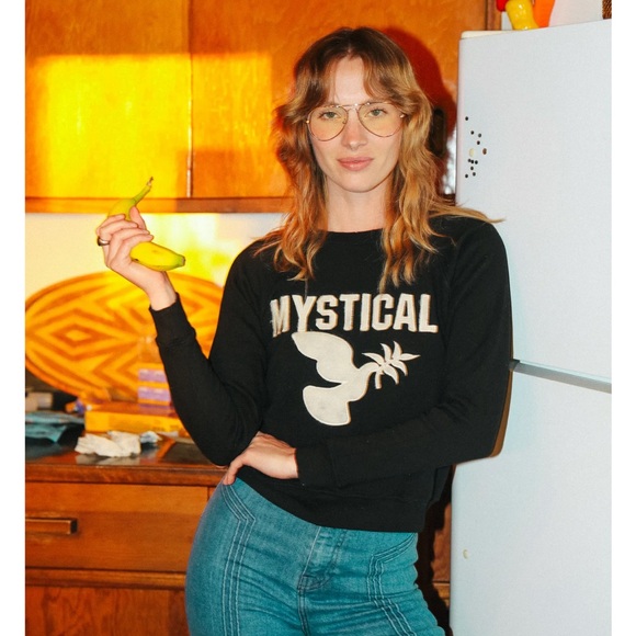 Stoned Immaculate Black Mystical Sweatshirt